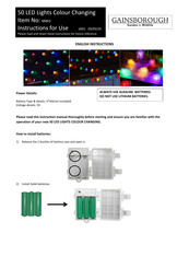 Gainsborough M843 Instructions For Use Manual
