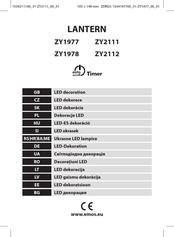 Emos ZY1978 Manual