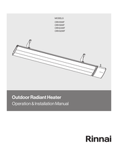 Rinnai ORH24WF Operation & Installation Manual