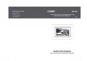 Coby DP-767 - Digital Photo Frame Instruction Manual