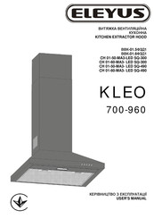Eleyus KLEO CH 01-50-MA3-LED SQ-300 Manual
