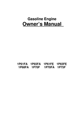 LONCIN 1P61FE Owner's Manual