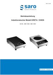 saro 360-1305 Operating Instructions Manual