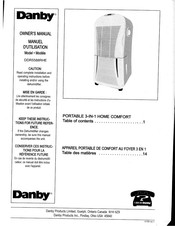 Danby DDR5588RHE Owner's Manual