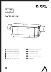 SFA SANINEUTRAL Installation And Operating Manual