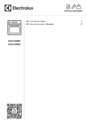 Electrolux KEHLH00BK User Manual