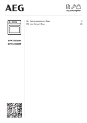 AEG BPK535060B User Manual