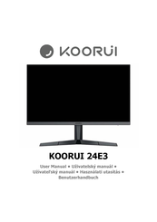 KOORUI 24E3 User Manual