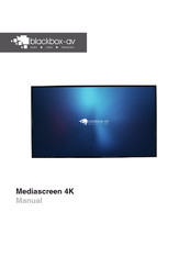 blackbox-av Mediascreen 4K 43 Manual