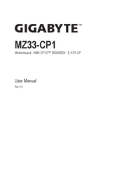 Gigabyte MZ33-CP1 User Manual
