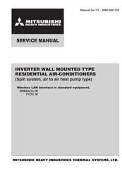 Mitsubishi Heavy Industries SRK71ZTL-W Service Manual