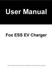 FoxESS A011KP1-E-2 User Manual