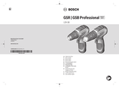 Bosch 0 601 9G9 082 Original Instructions Manual
