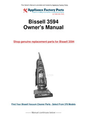 Bissell CleanView BAGLESS 6590 Series User Manual