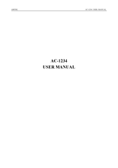 AirTek AC-1234 User Manual
