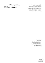 Electrolux IK2800Z User Manual