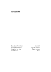 AEG KFA58HPM User Manual