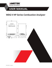 Ametek WDG-VCM HP User Manual