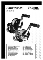 Kerbl 37114 Instructions For Use Manual