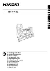 HIKOKI NR3675DDW6Z Handling Instructions Manual
