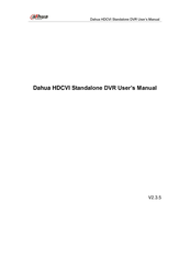 Dahua XVR410XC-S2 Series User Manual