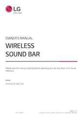 LG SPS7-W Owner's Manual
