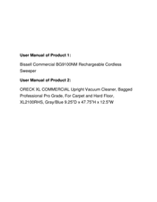 Bissell BG9100NM User Manual
