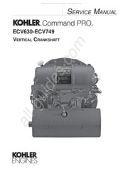 Kohler Comman PRO ECV749 Service Manual