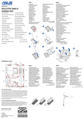 Asus ROG Strix B660-A Gaming WiFi D4 Quick Start Manual