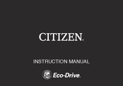 Citizen CA705855E Instruction Manual
