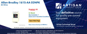 Rockwell international Allen-Bradley 161S-AA 02NPK User Manual