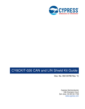 Cypress Semiconductor CY8CKIT-028-TFT Manual