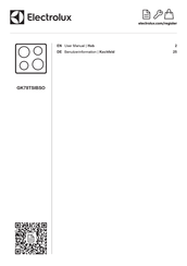 Electrolux GK78TSIBSO User Manual