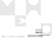 Costway CM24745 Manual