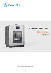 CreatBot PEEK-250 User Manual
