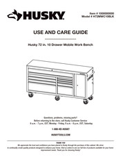 Husky H72MWC10BLK Use And Care Manual