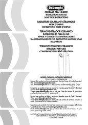 DeLonghi TCH 8590ER Instructions For Use Manual
