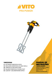 VITO PRO POWER VIMCCD2050 Instruction Manual