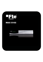 FTE Maximal MAX S102 Manual