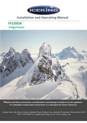Iceking FF139EW Installation And Operating Manual