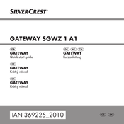 Silvercrest 369225 2010 Quick Start Manual