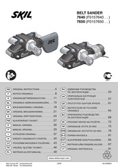 Skil 7650AE Original Instructions Manual