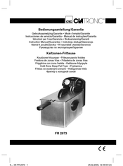 CTC Union CLATRONIC FR 2973 Instruction Manual & Guarantee