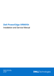 Dell PowerEdge XR8000 Installation And Service Manual