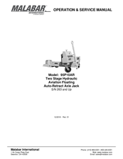 Malabar 95P10AR Operation & Service Manual
