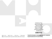 Costway CM24753 Manual