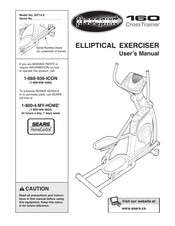 Sears freesprint 160 CrossTrainer User Manual