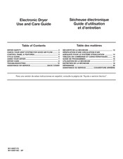 Admiral AED4516MW-CL Use And Care Manual