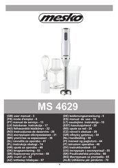 Mesko MS 4629 User Manual