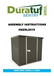 Duratuf HNZSL2015 Assembly Instructions Manual